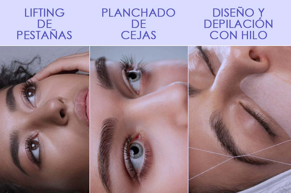 cejas y pestañas